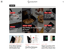 Tablet Screenshot of justaboutphones.com